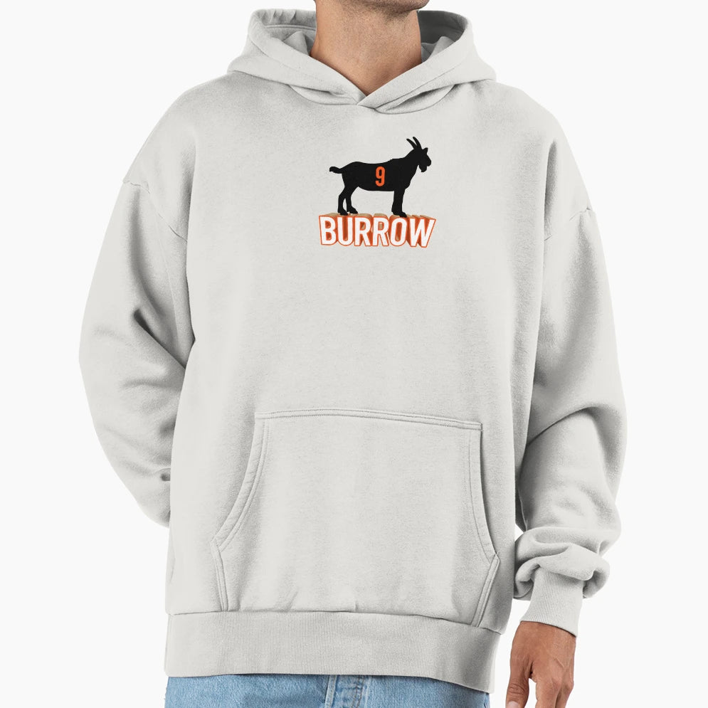 Burrow Goat 9 Hoodie - Streetwear Style Unisex - T-Shirt, Sweatshirt, Hoodie