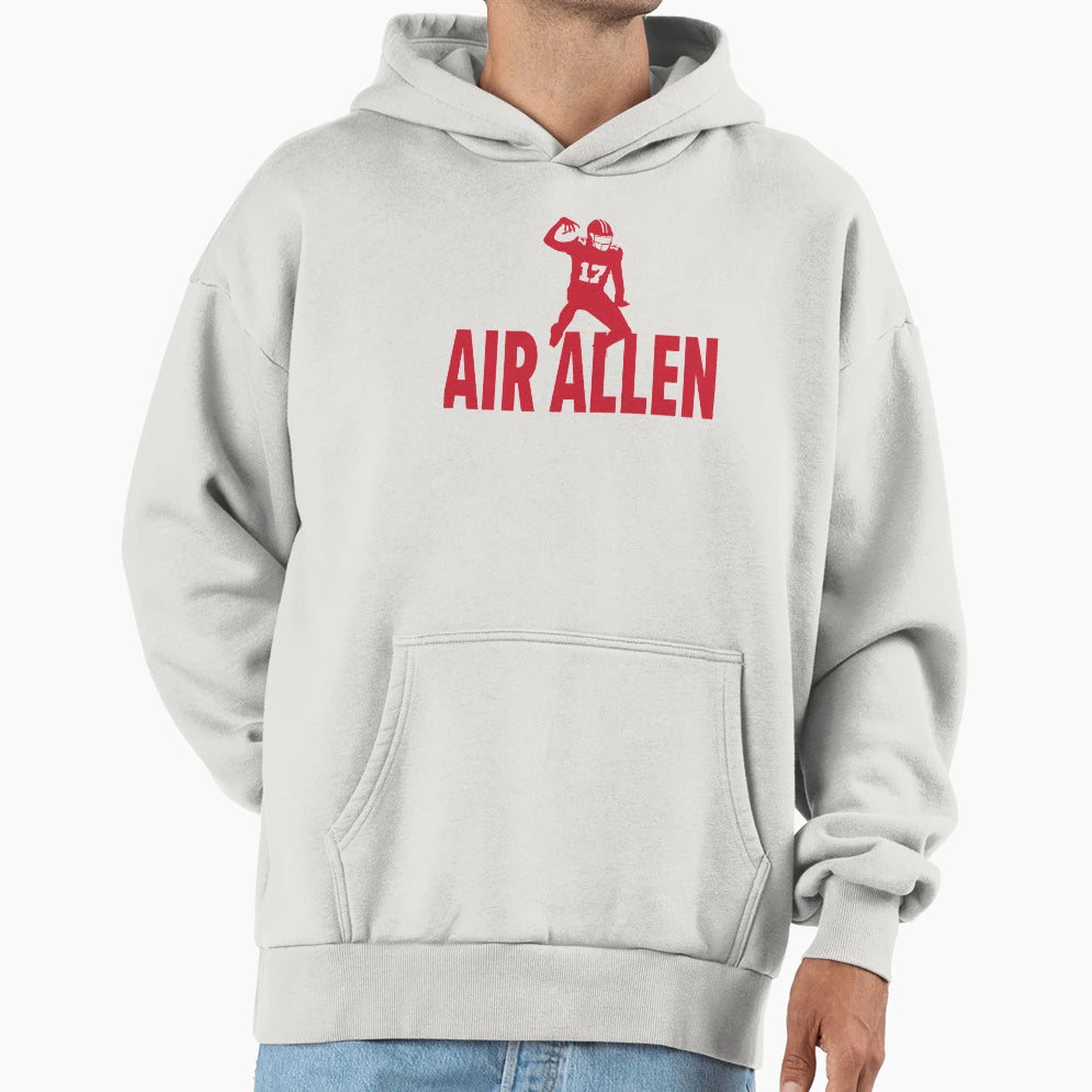 Air Allen Hurdle Hoodie - Novelty Apparel Unisex - T-Shirt, Sweatshirt, Hoodie