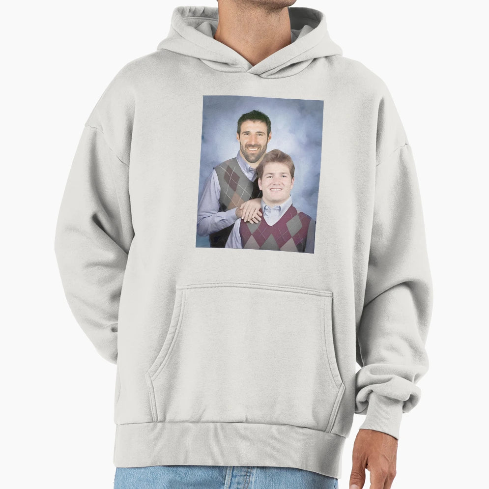 Vrabel Maye Step Brothers Football Hoodie - Aesthetic Graphic for Adults - T-Shirt, Sweatshirt, Hoodie