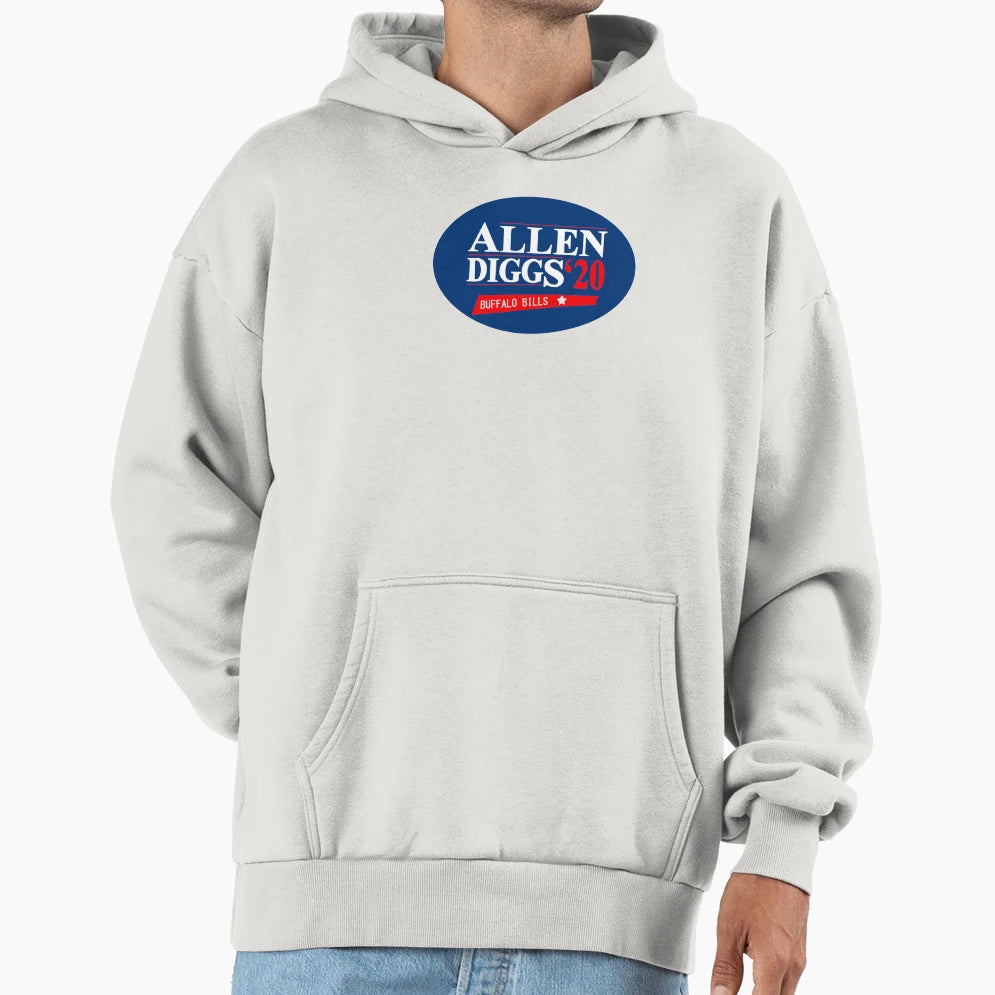 Allen Diggs Buffalo Bills Hoodie - Casual Everyday Wear Unisex - T-Shirt, Sweatshirt, Hoodie