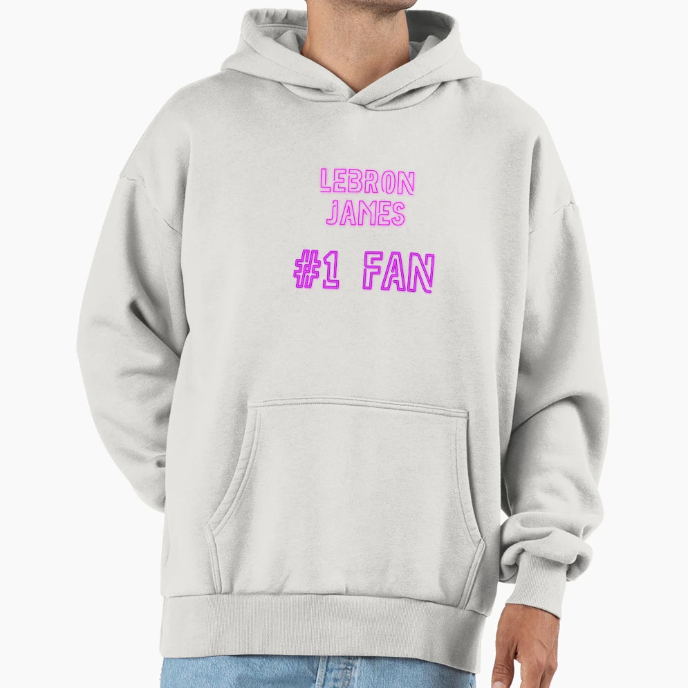 Lebron James 1 Fan Hoodie - Custom Art Print Unisex - T-Shirt, Sweatshirt, Hoodie