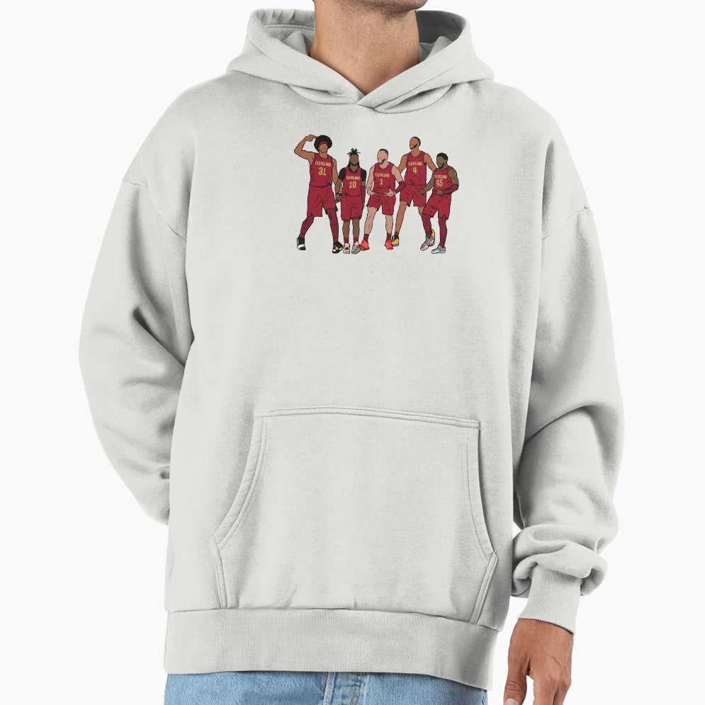 Fro Garland Strus Mobley Mitchell Hoodie - Unique Graphic for Adults - T-Shirt, Sweatshirt, Hoodie
