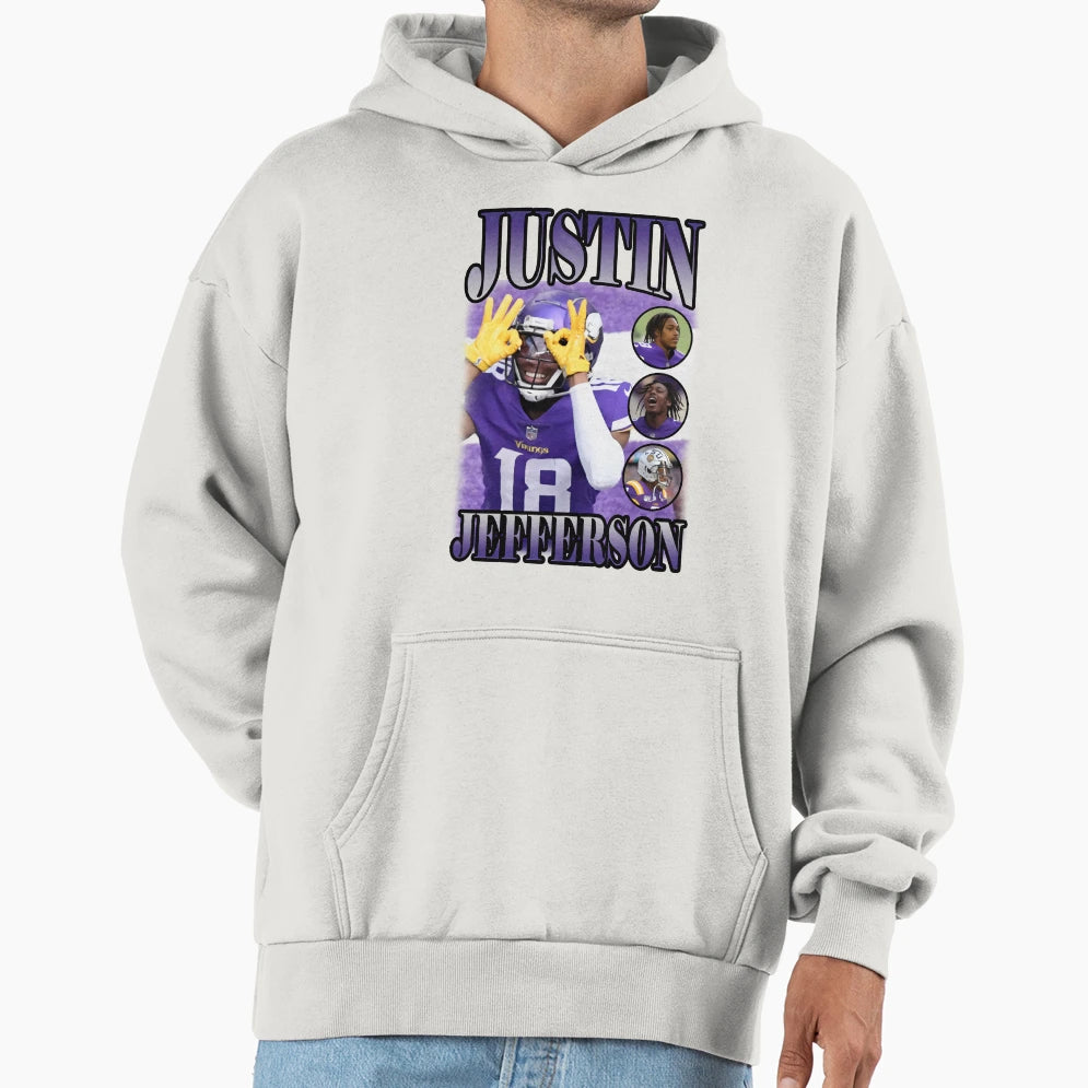 Bootleg JJ Jj18 Gifts Hoodie - Custom Art Print for Adults - T-Shirt, Sweatshirt, Hoodie