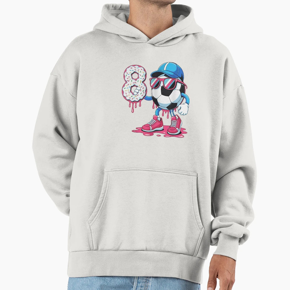 Soccer 8Th Birthday T-Shirt - Novelty Apparel Unisex - T-Shirt, Sweatshirt, Hoodie