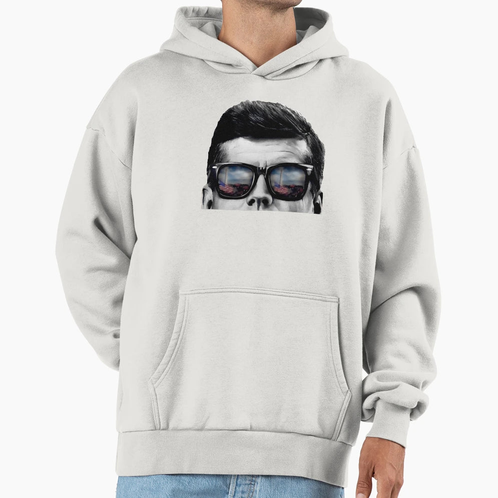 Jfk Pop Art Black White T-Shirt - Streetwear Style Unisex - T-Shirt, Sweatshirt, Hoodie
