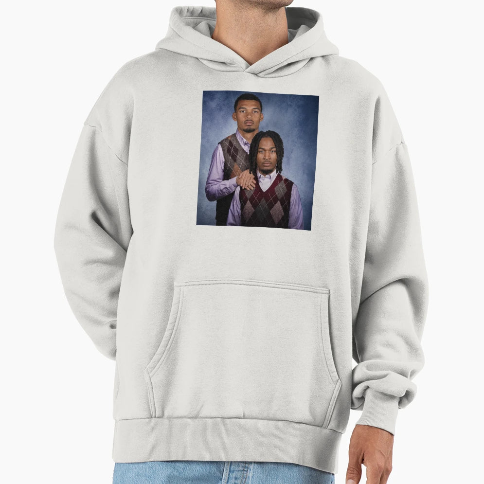 Victor Wembanyama Stephon Castle Step Hoodie - Unique Graphic for Adults - T-Shirt, Sweatshirt, Hoodie