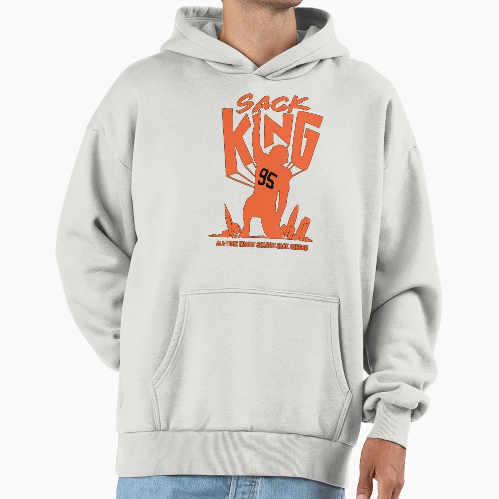 Sack King Myles Sack Record All Hoodie - Casual Everyday Wear for Adults - T-Shirt, Sweatshirt, Hoodie