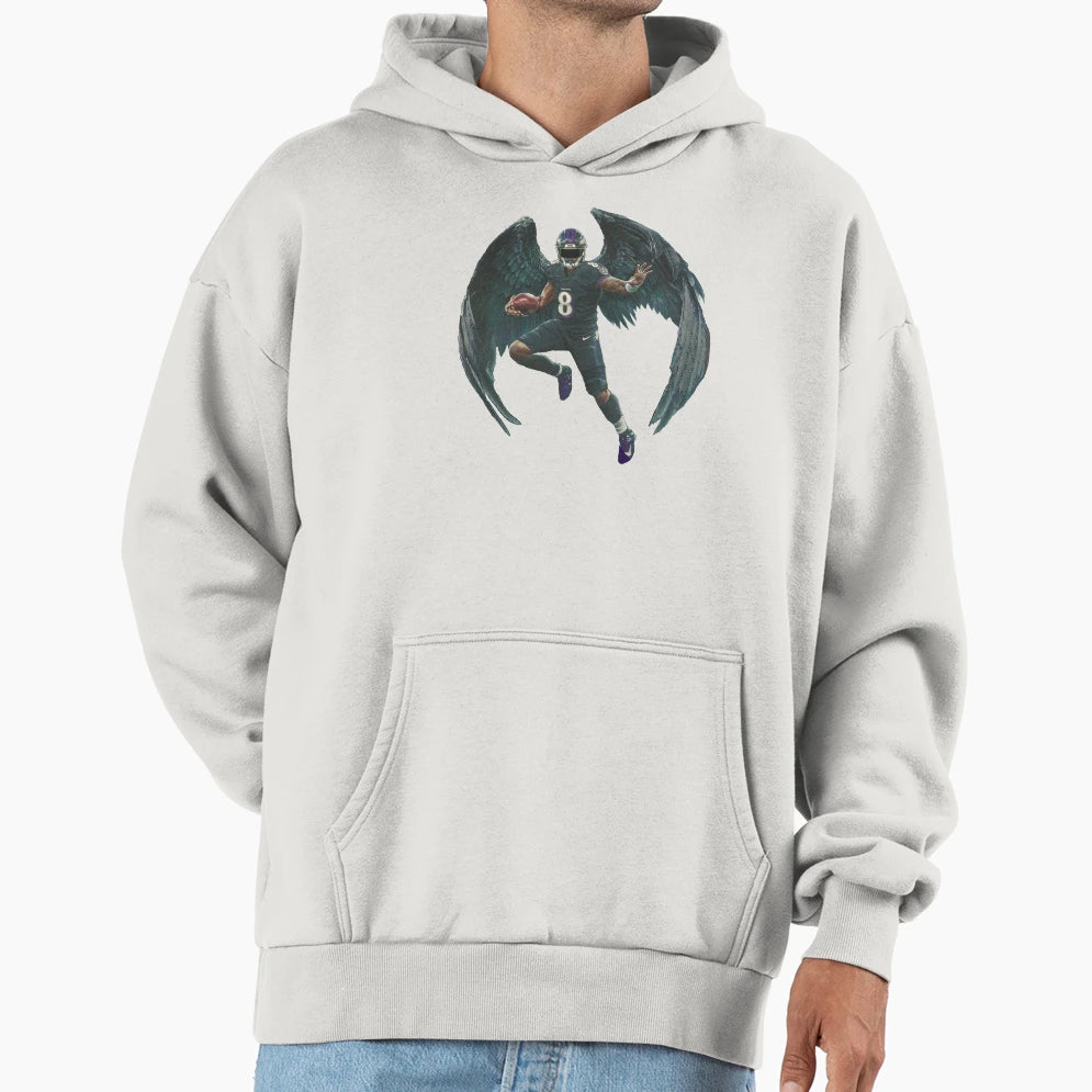 Raven Hoodie - Trendy Graphic for Adults - T-Shirt, Sweatshirt, Hoodie