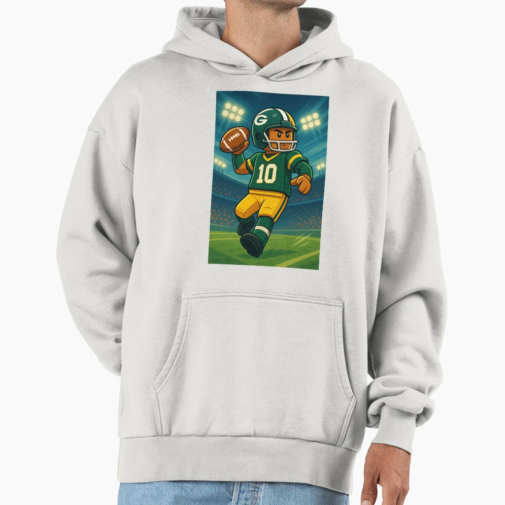 Block Love Hoodie - Casual Everyday Wear for Adults - T-Shirt, Sweatshirt, Hoodie