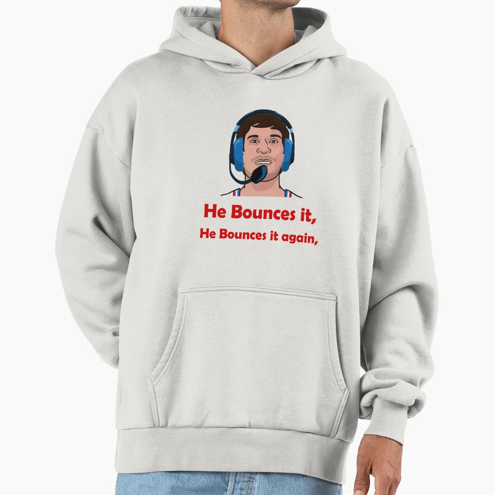Boban Marjanovi Statefarm Ad Hoodie - Minimalist Print Men Women - T-Shirt, Sweatshirt, Hoodie