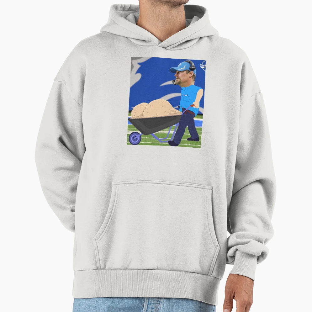 Dan Campbell Funny Hoodie - Trendy Graphic for Adults - T-Shirt, Sweatshirt, Hoodie