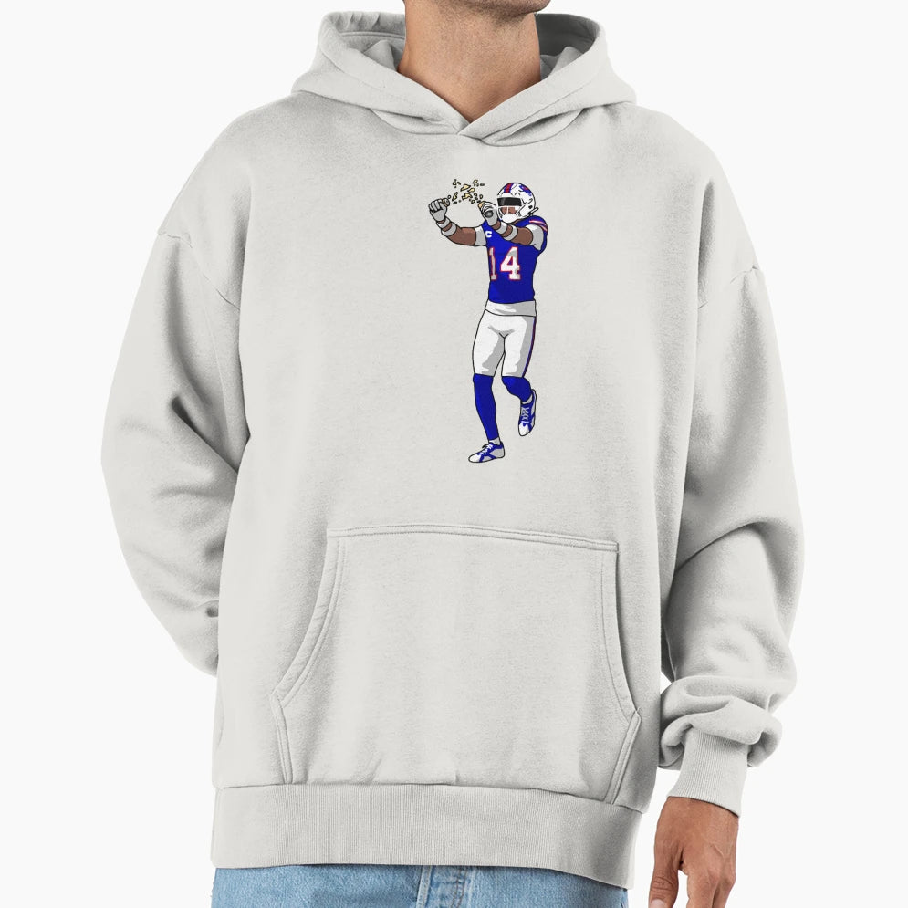 American Football Champion Wide Receiver 14 Hoodie - Novelty Apparel Unisex - T-Shirt, Sweatshirt, Hoodie