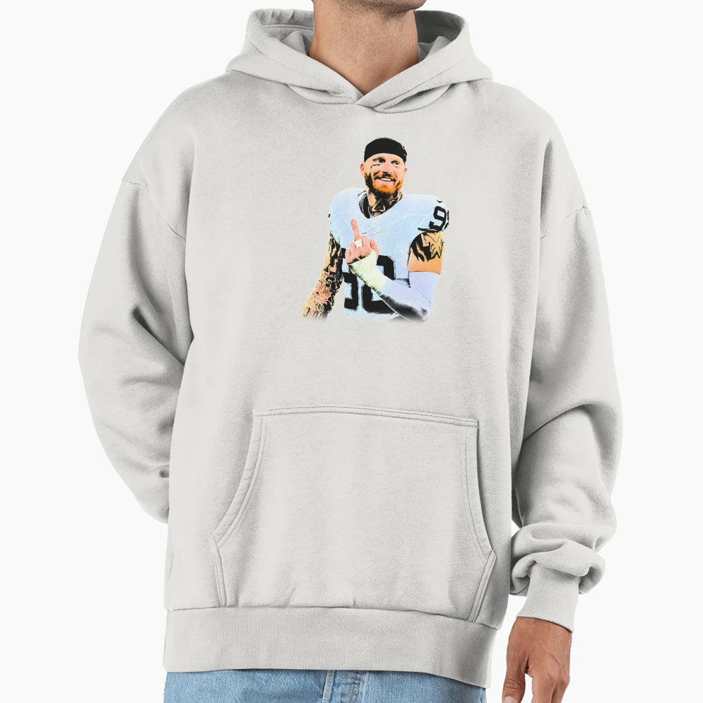 MC Middle Finger Hoodie - Aesthetic Graphic Unisex - T-Shirt, Sweatshirt, Hoodie