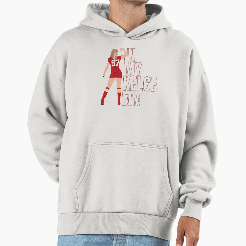 Taylors My Kelce Era Hoodie - Graphic Print Unisex - T-Shirt, Sweatshirt, Hoodie