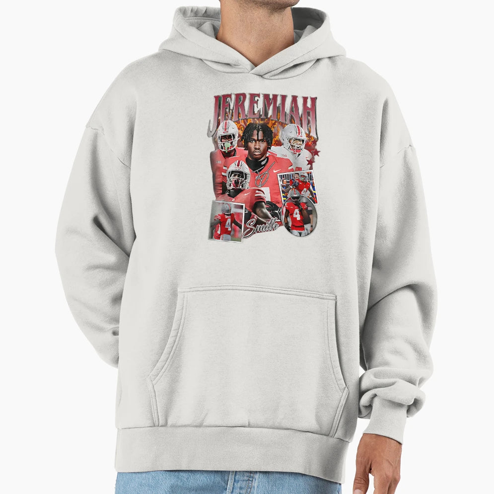 Jeremiah 90S Hoodie - Minimalist Print Unisex - T-Shirt, Sweatshirt, Hoodie