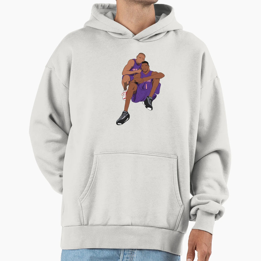 Vince Carter Tracy Mcgrady Basketball Hoodie - Graphic Print for Adults - T-Shirt, Sweatshirt, Hoodie