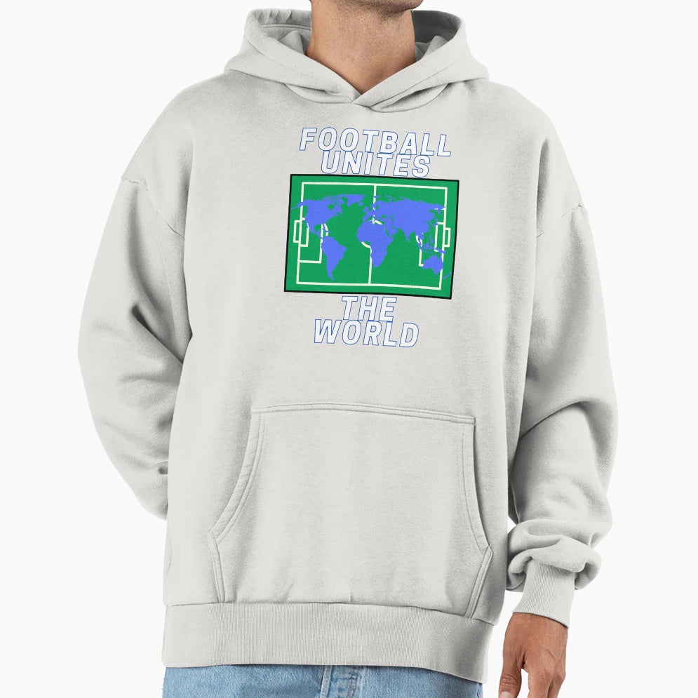Football Unites World Motive 2 T-Shirt - Casual Everyday Wear for Adults - T-Shirt, Sweatshirt, Hoodie