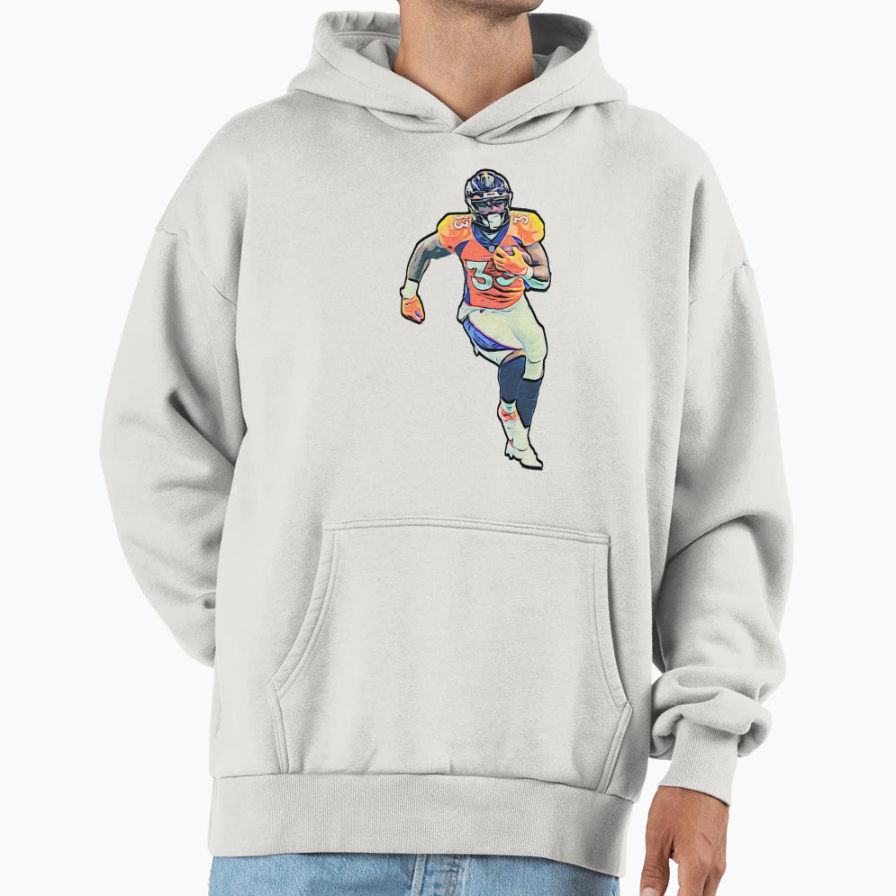 Javonte Williams Javonte Williams T-Shirt - Casual Everyday Wear for Adults - T-Shirt, Sweatshirt, Hoodie