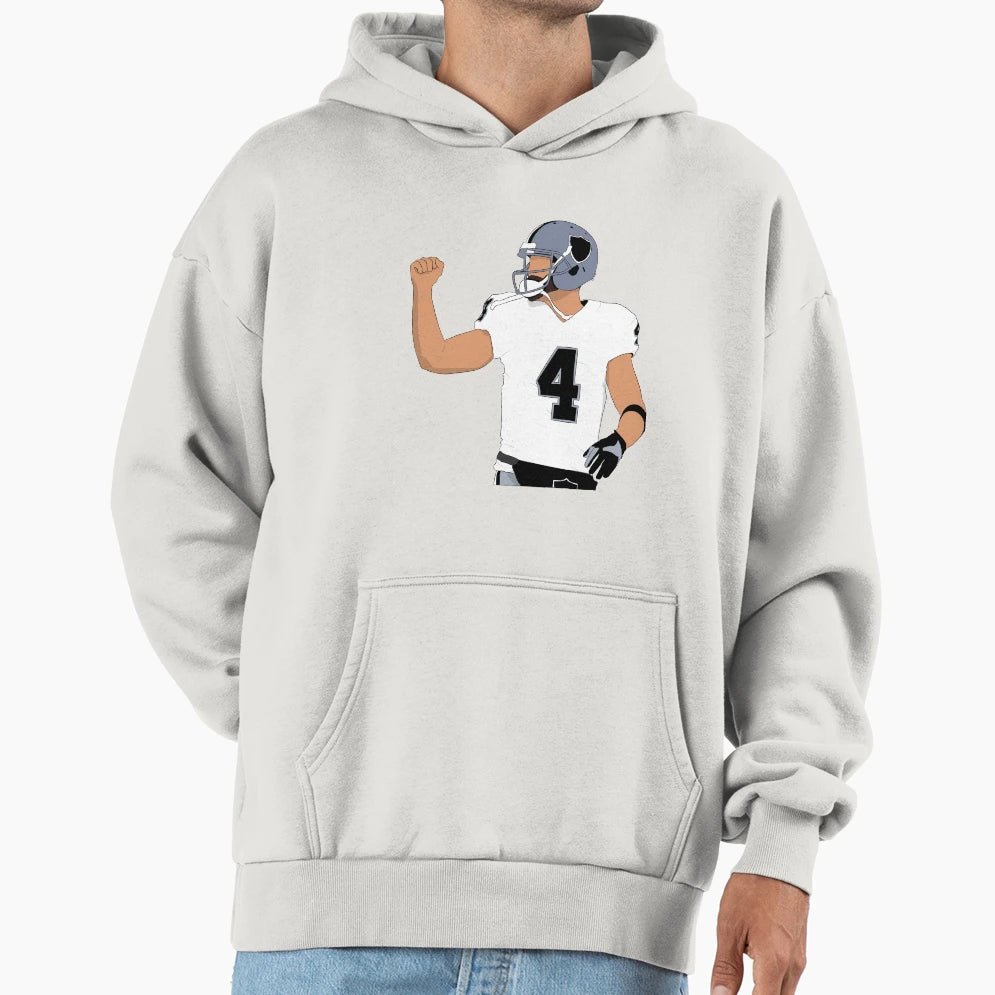 Football Is Upon Us Hoodie - Minimalist Print Unisex - T-Shirt, Sweatshirt, Hoodie