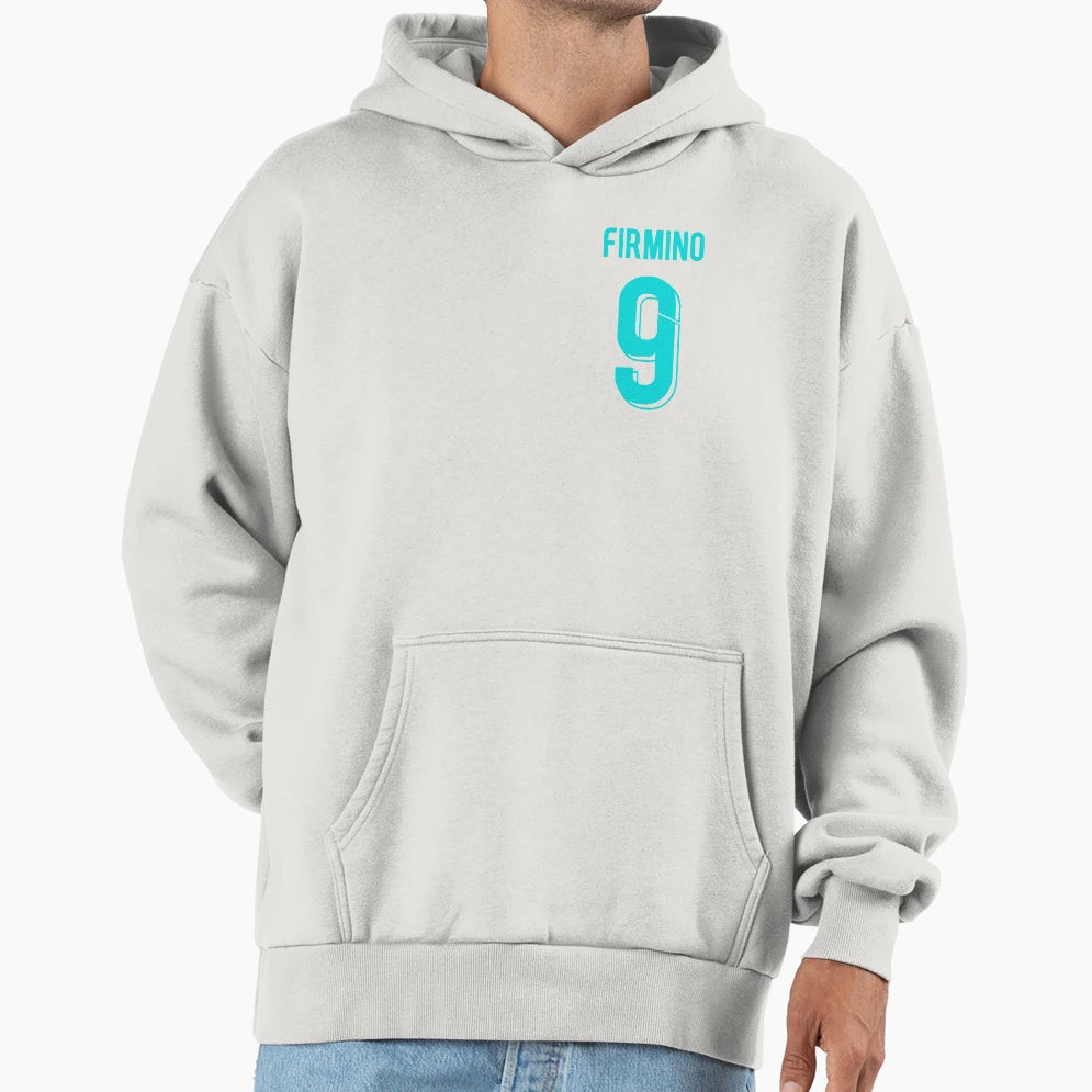 Firmino 9 Third Kit Hoodie - Trendy Graphic Unisex - T-Shirt, Sweatshirt, Hoodie
