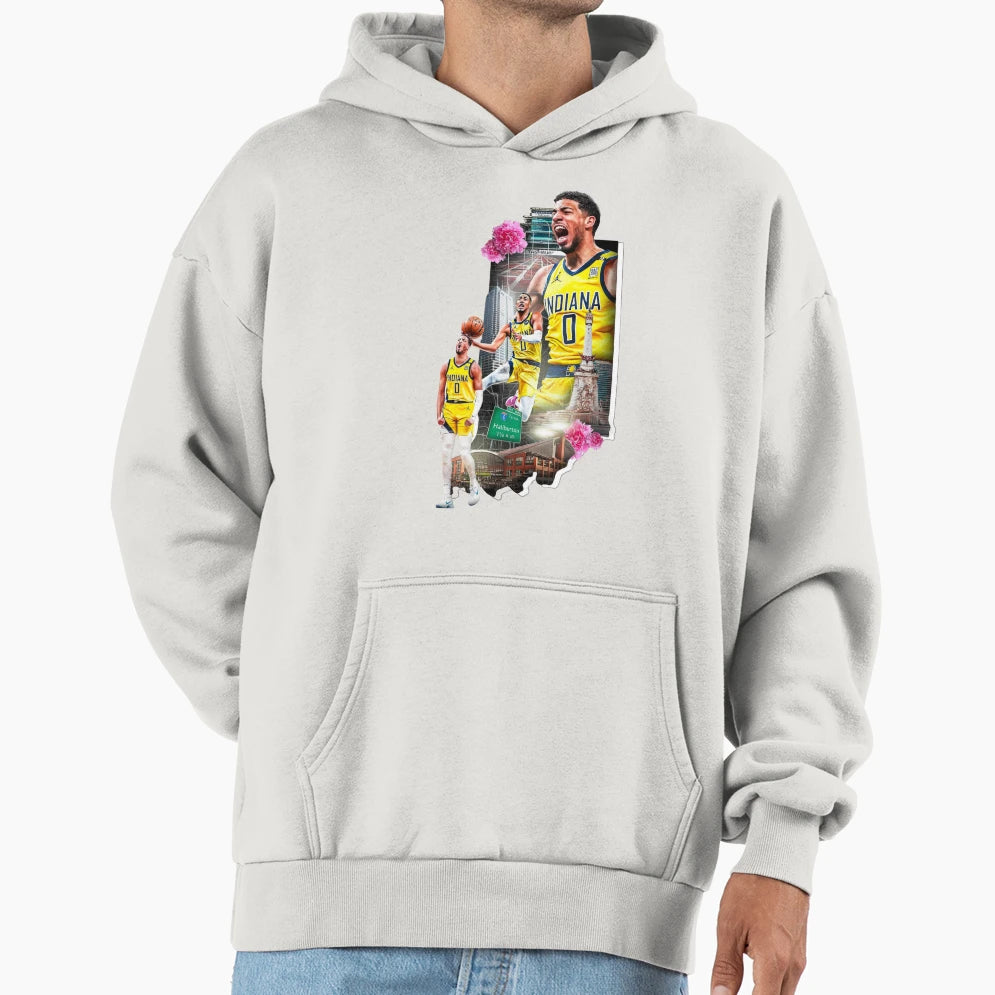 Tyrese Halliburton Hoodie - Graphic Print Men Women - T-Shirt, Sweatshirt, Hoodie