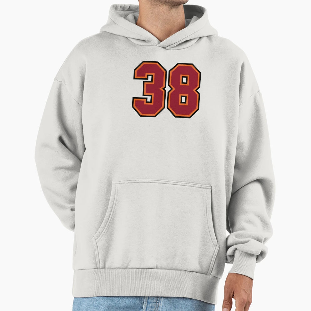 Number 38 Sports Tampa Thirty Hoodie - Casual Everyday Wear Men Women - T-Shirt, Sweatshirt, Hoodie