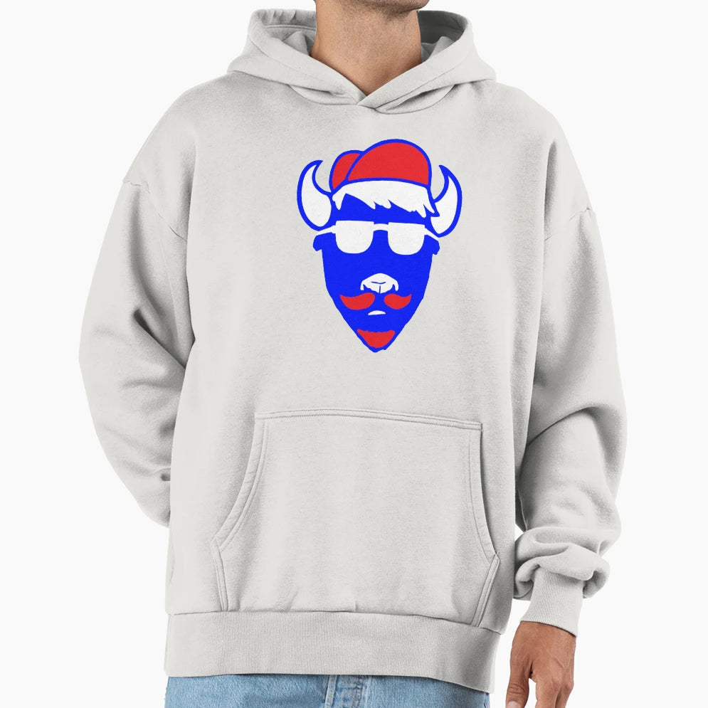 Hipster Buffalo Hoodie - Streetwear Style Men Women - T-Shirt, Sweatshirt, Hoodie