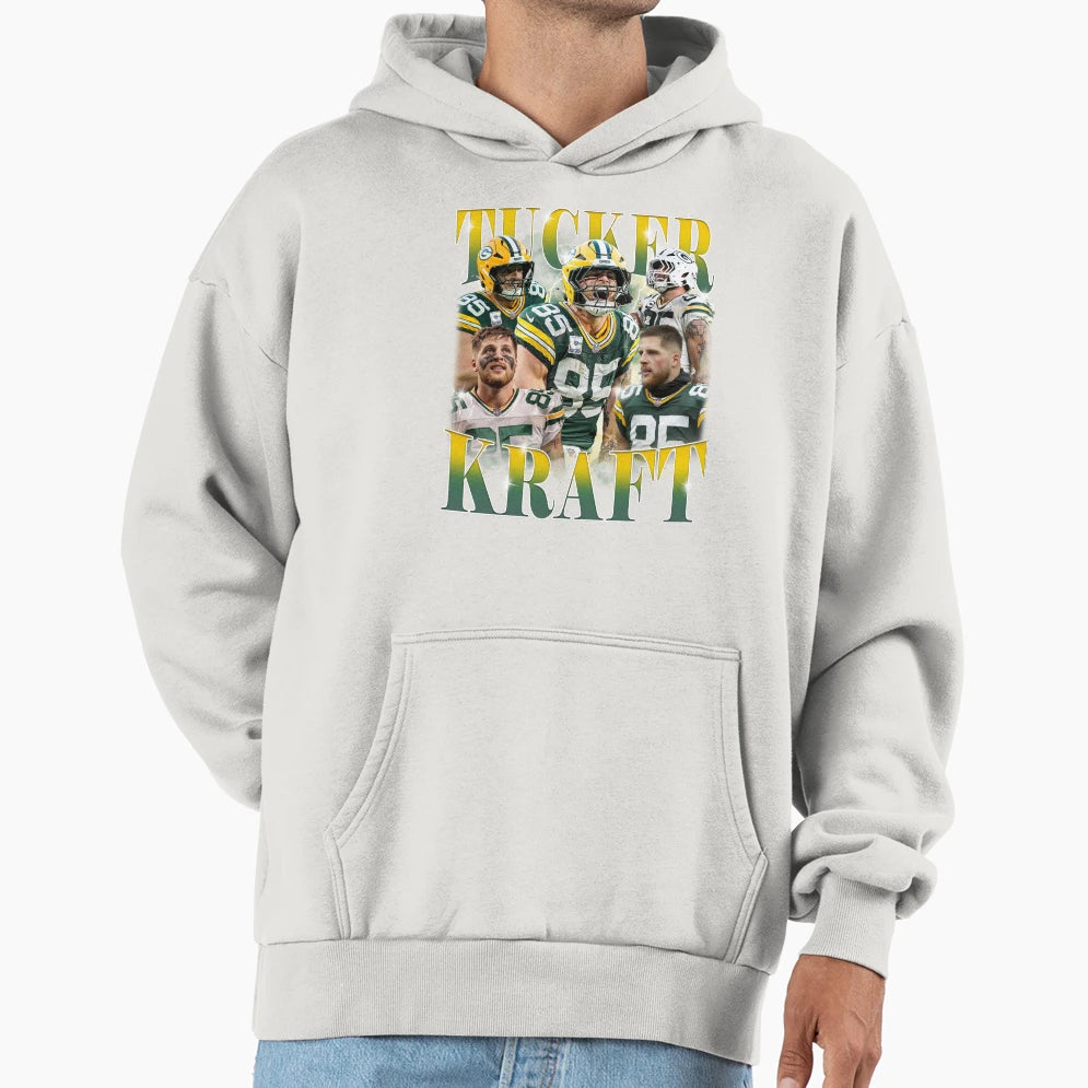 Tucker Kraft Football Hoodie - Fun Novelty Design Men Women - T-Shirt, Sweatshirt, Hoodie