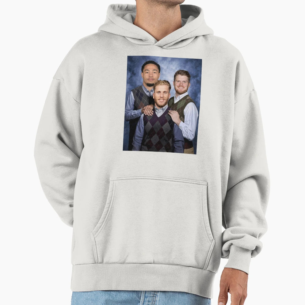 Sam Darnold Jaxon Smith Njigba Cooper Hoodie - Custom Art Print for Adults - T-Shirt, Sweatshirt, Hoodie
