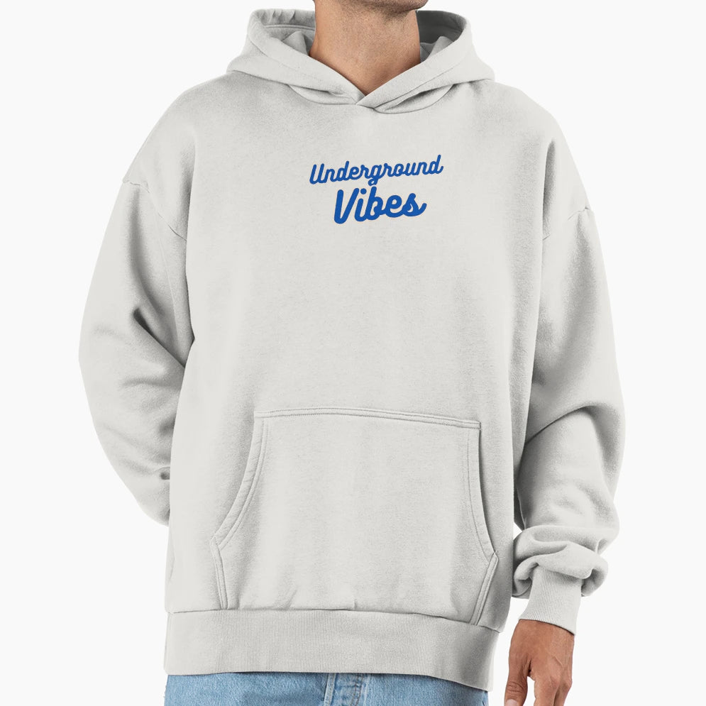 Underground Vibes Hoodie - Custom Art Print Unisex - T-Shirt, Sweatshirt, Hoodie