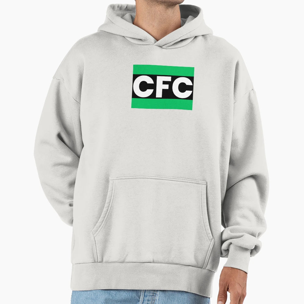 Cfc Green Hoodie - Minimalist Print for Adults - T-Shirt, Sweatshirt, Hoodie