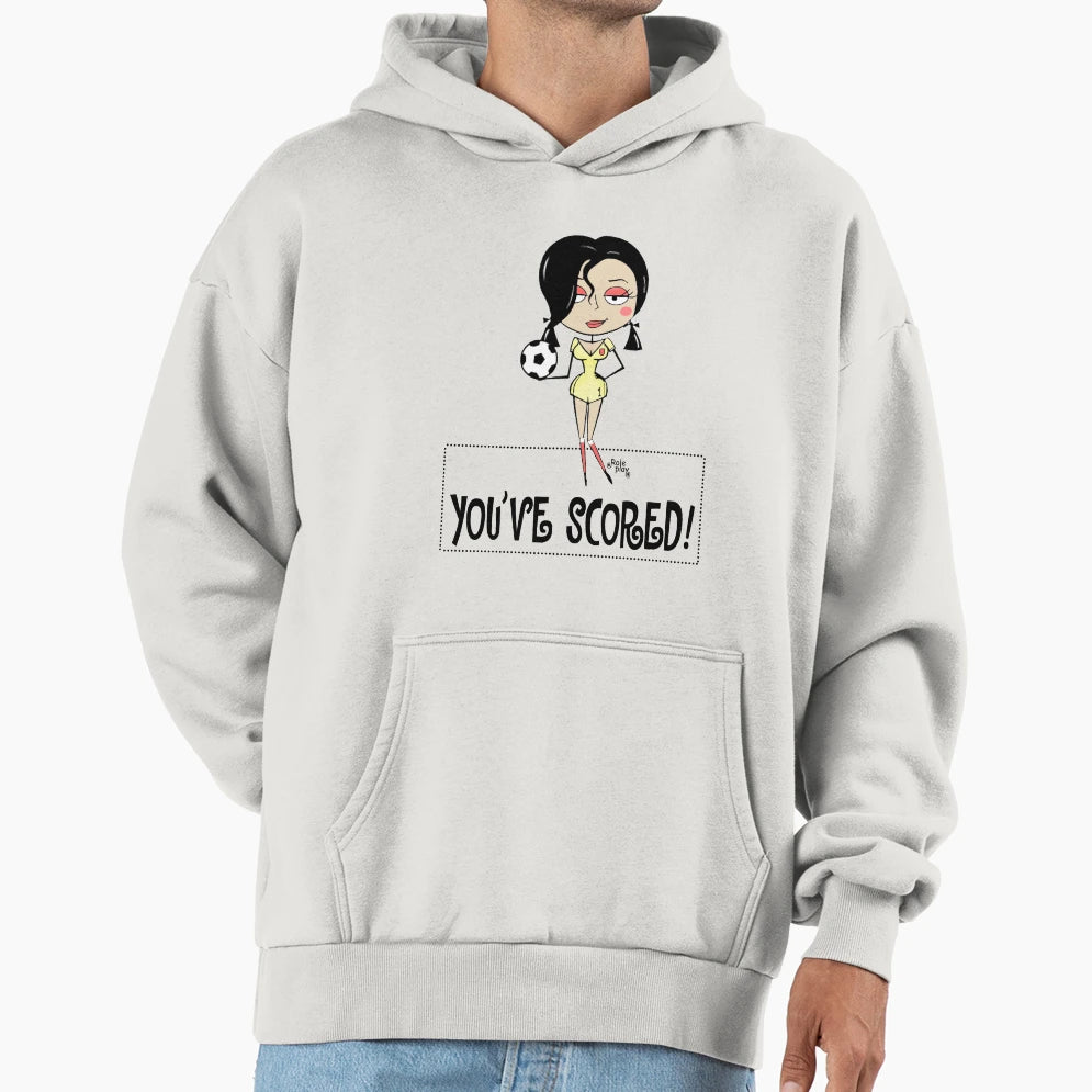 Sexy Football Soccer Strip Role Play Hoodie - Aesthetic Graphic Men Women - T-Shirt, Sweatshirt, Hoodie