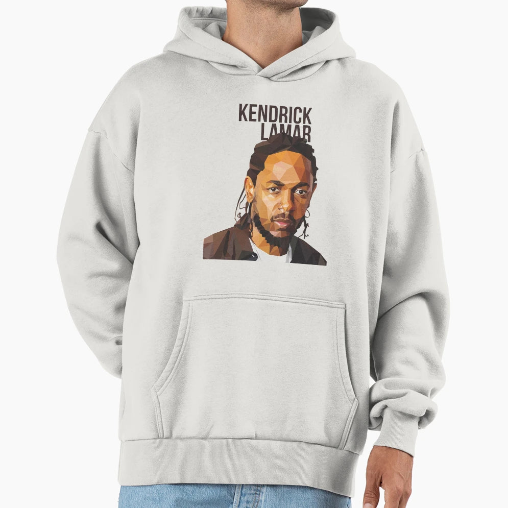 Kendricks Art Hoodie - Minimalist Print Unisex - T-Shirt, Sweatshirt, Hoodie