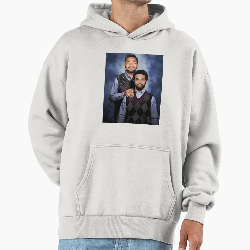CW Rome Odunze Football Stepbrothers Chicago Hoodie - Unique Graphic Unisex - T-Shirt, Sweatshirt, Hoodie