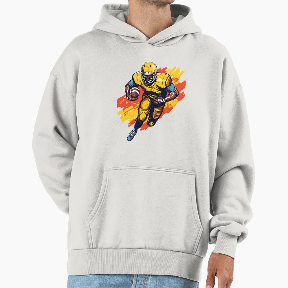 American Football Hoodie - Minimalist Print Men Women - T-Shirt, Sweatshirt, Hoodie