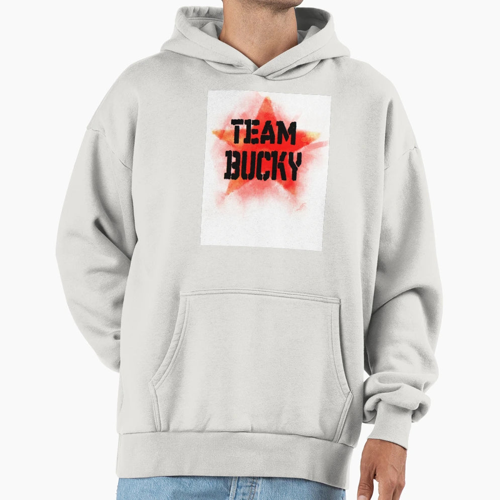 Team Bucky Hoodie - Graphic Print for Adults - T-Shirt, Sweatshirt, Hoodie