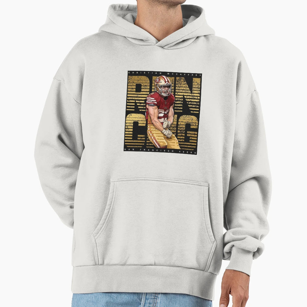 Mccaffrey Hoodie - Streetwear Style for Adults - T-Shirt, Sweatshirt, Hoodie