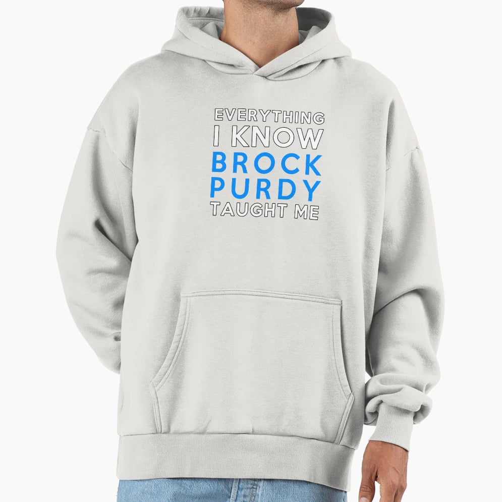 BP Everything I Know Hoodie - Minimalist Print Men Women - T-Shirt, Sweatshirt, Hoodie