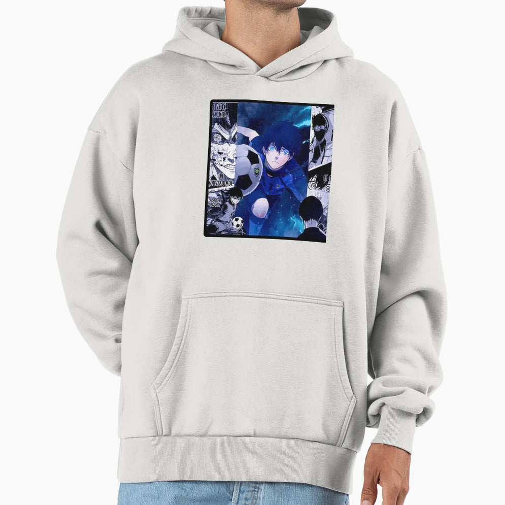 Isagi Blue Lock Hoodie - Novelty Apparel for Adults - T-Shirt, Sweatshirt, Hoodie