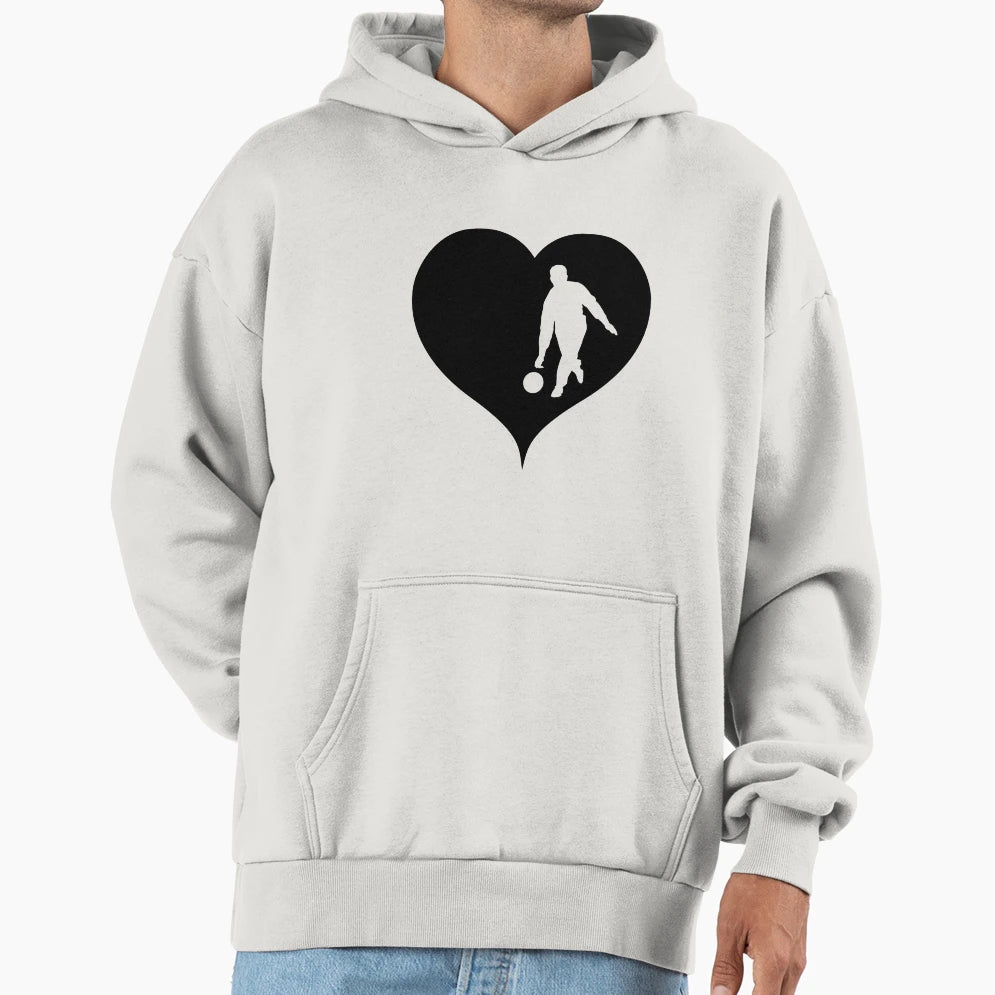 Bowling Heart Hoodie - Casual Everyday Wear Unisex - T-Shirt, Sweatshirt, Hoodie