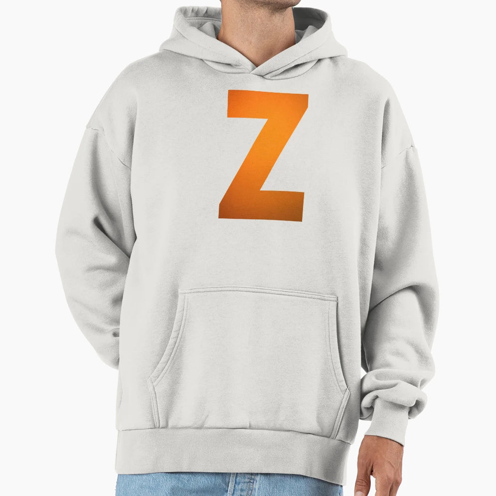 Letter Z Hoodie - Novelty Apparel for Adults - T-Shirt, Sweatshirt, Hoodie