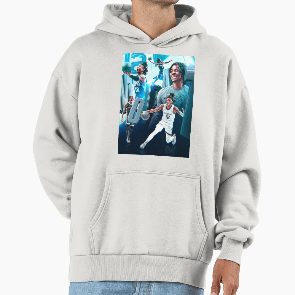 Ja Morant 12 Young Star Hoodie - Trendy Graphic Men Women - T-Shirt, Sweatshirt, Hoodie