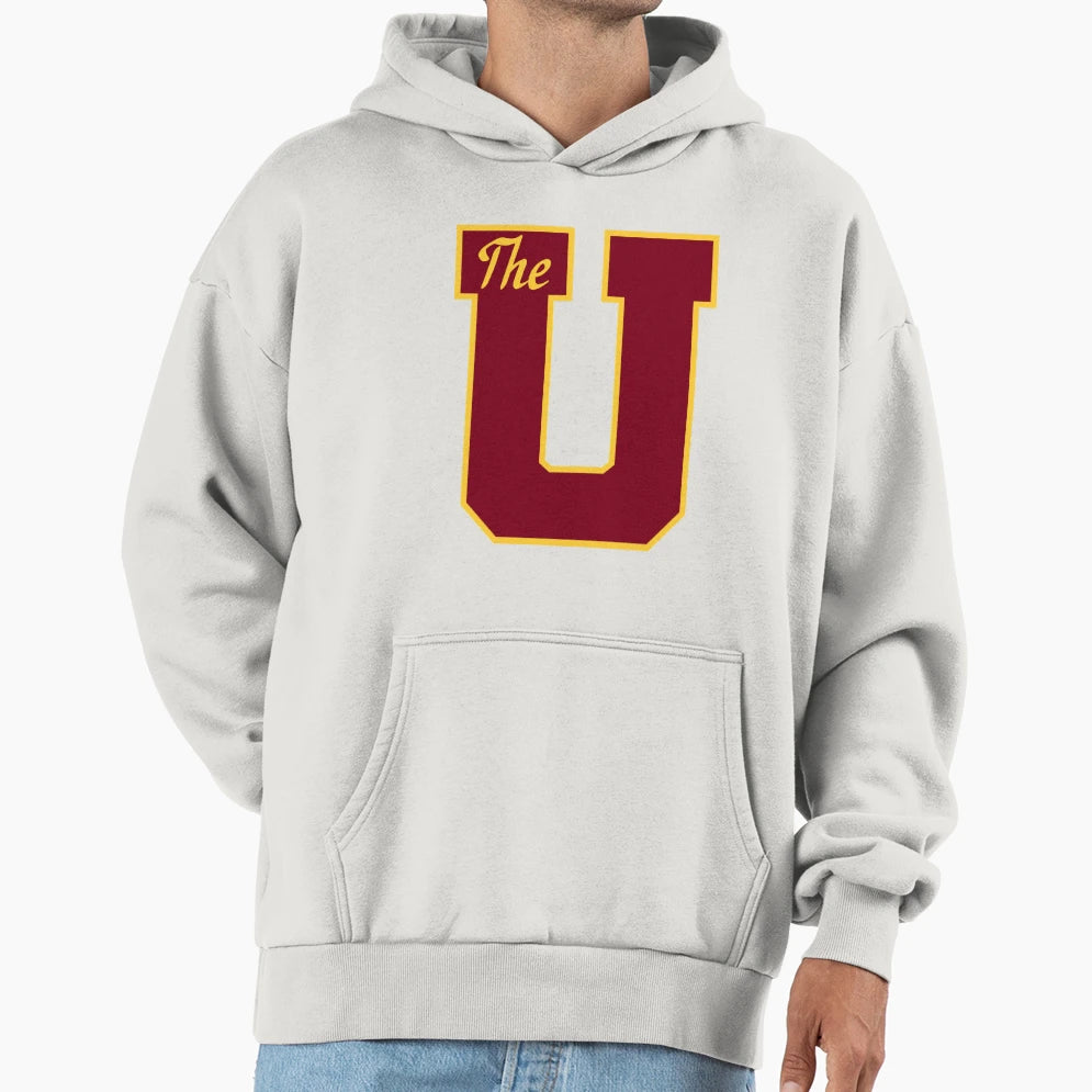 U Gray Hoodie - Minimalist Print Unisex - T-Shirt, Sweatshirt, Hoodie