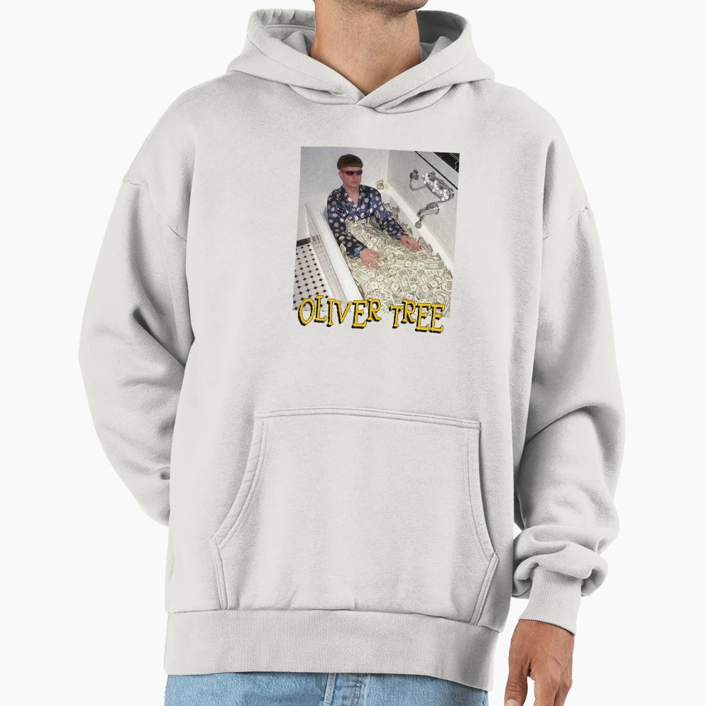 Oliver Tree Cheapskate Hoodie - Trendy Graphic Men Women - T-Shirt, Sweatshirt, Hoodie