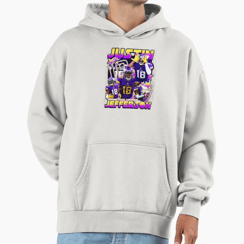 JJ Collage Hoodie - Trendy Graphic for Adults - T-Shirt, Sweatshirt, Hoodie