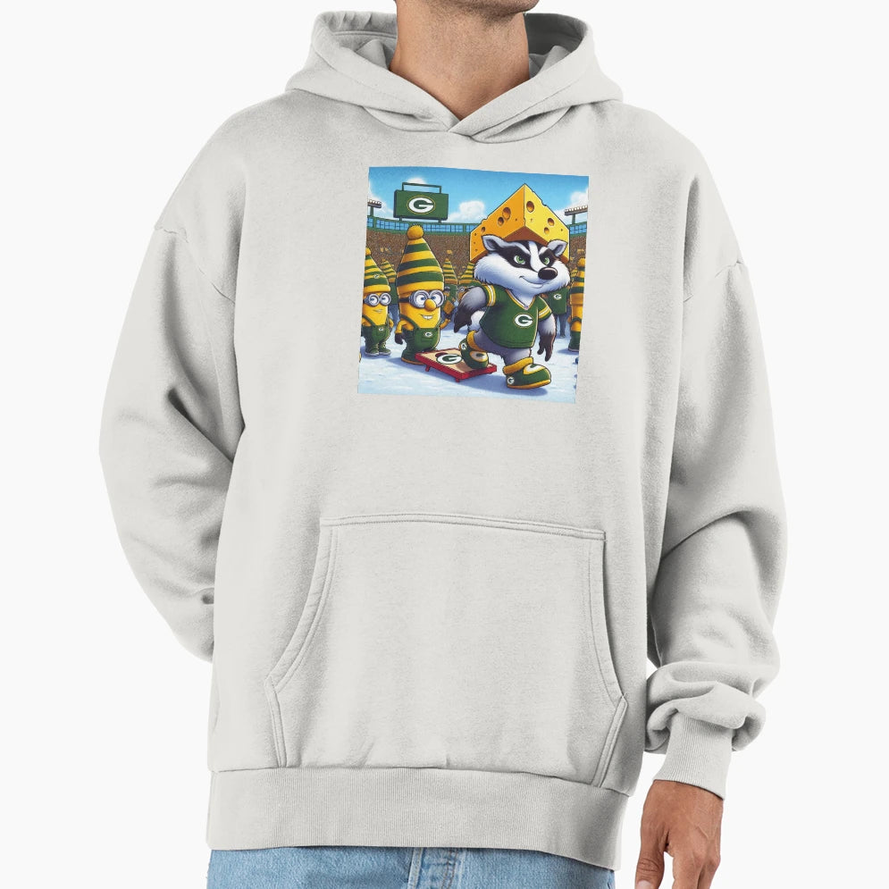 Packer Nation Hoodie - Minimalist Print Men Women - T-Shirt, Sweatshirt, Hoodie