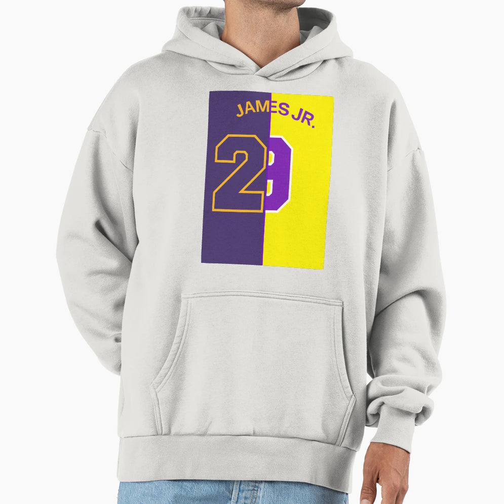 James Jr Jersey Art Collection Hoodie - Aesthetic Graphic Unisex - T-Shirt, Sweatshirt, Hoodie
