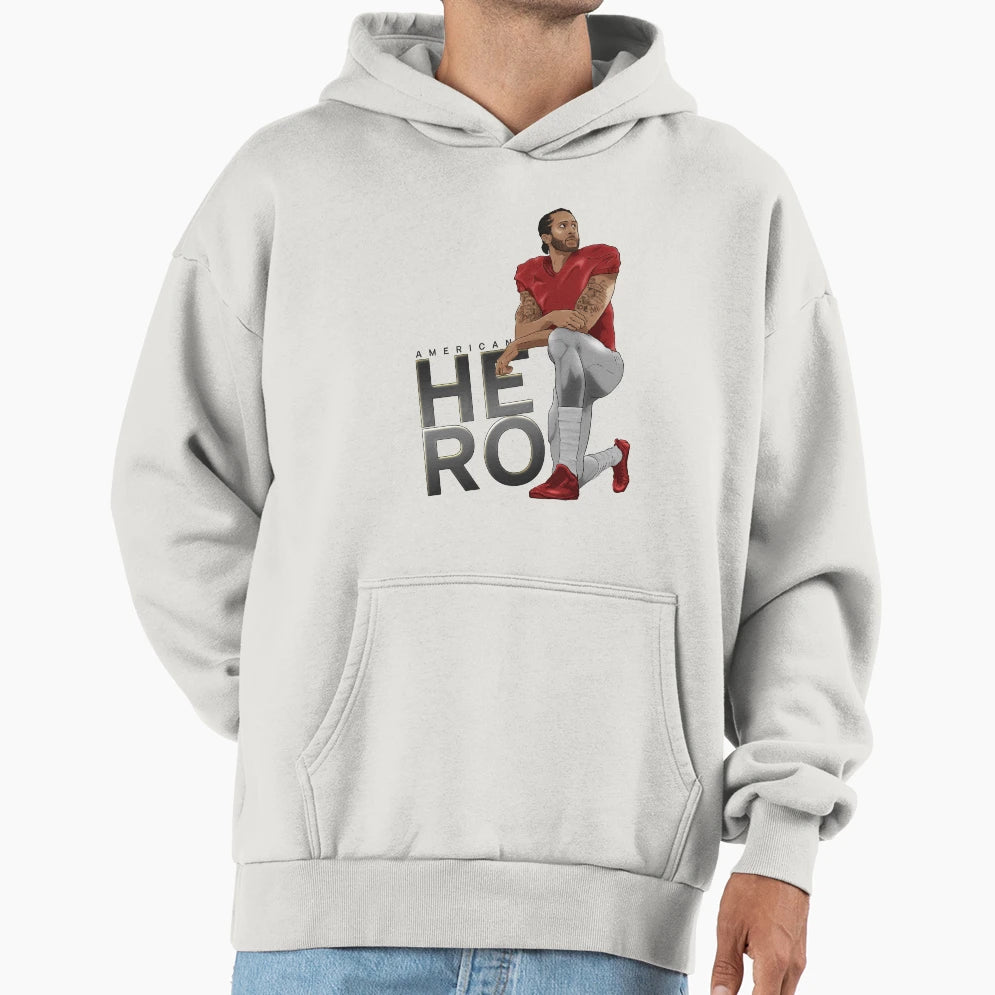 American Hero Hoodie - Custom Art Print for Adults - T-Shirt, Sweatshirt, Hoodie