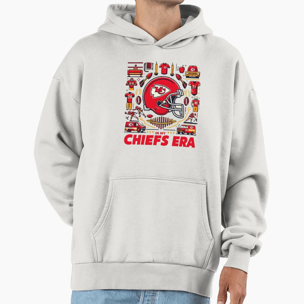 Art Kansas City Chiefs Hoodie - Graphic Print Unisex - T-Shirt, Sweatshirt, Hoodie