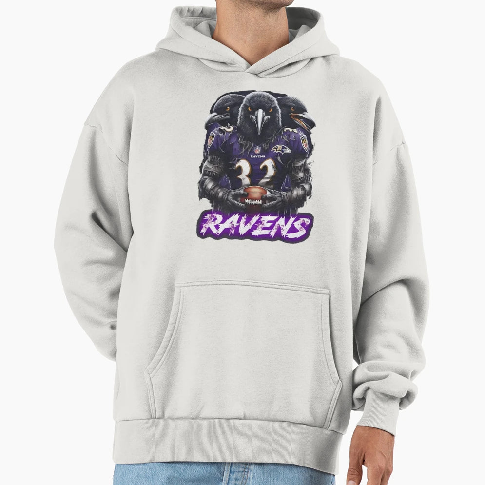 Art Baltimore Ravens Hoodie - Trendy Graphic Unisex - T-Shirt, Sweatshirt, Hoodie